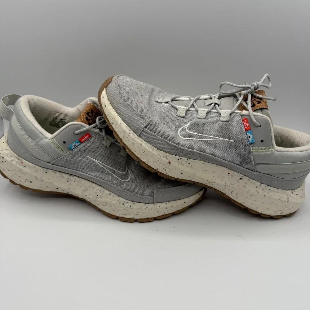 Nike Crater Remixa Gray Fog‎ Sail Sneakers Mens Size 10.5 Shoes DM0834-001